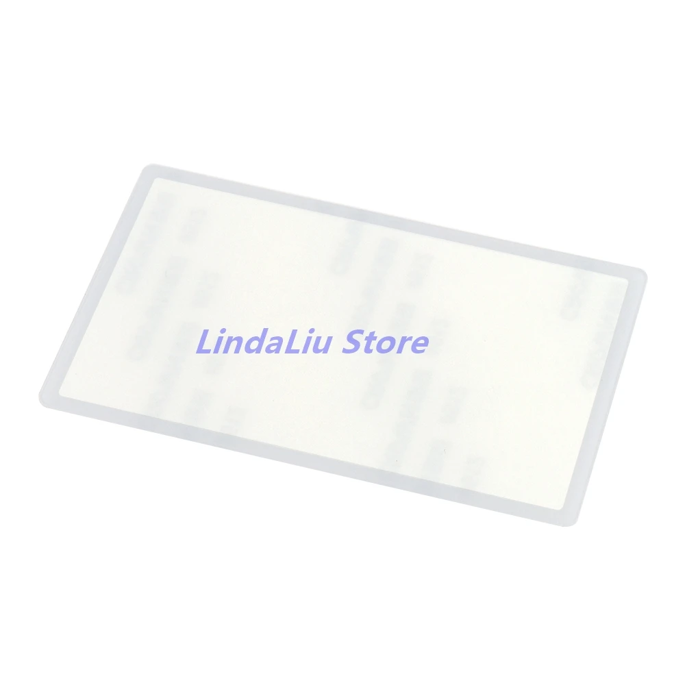 닌텐도 2DS용 상단 LCD 스크린 패널 1개, 상단 표면 미러 외부 렌즈 커버, 상단 LCD 스크린 전면 플라스틱 (블랙/화이트)