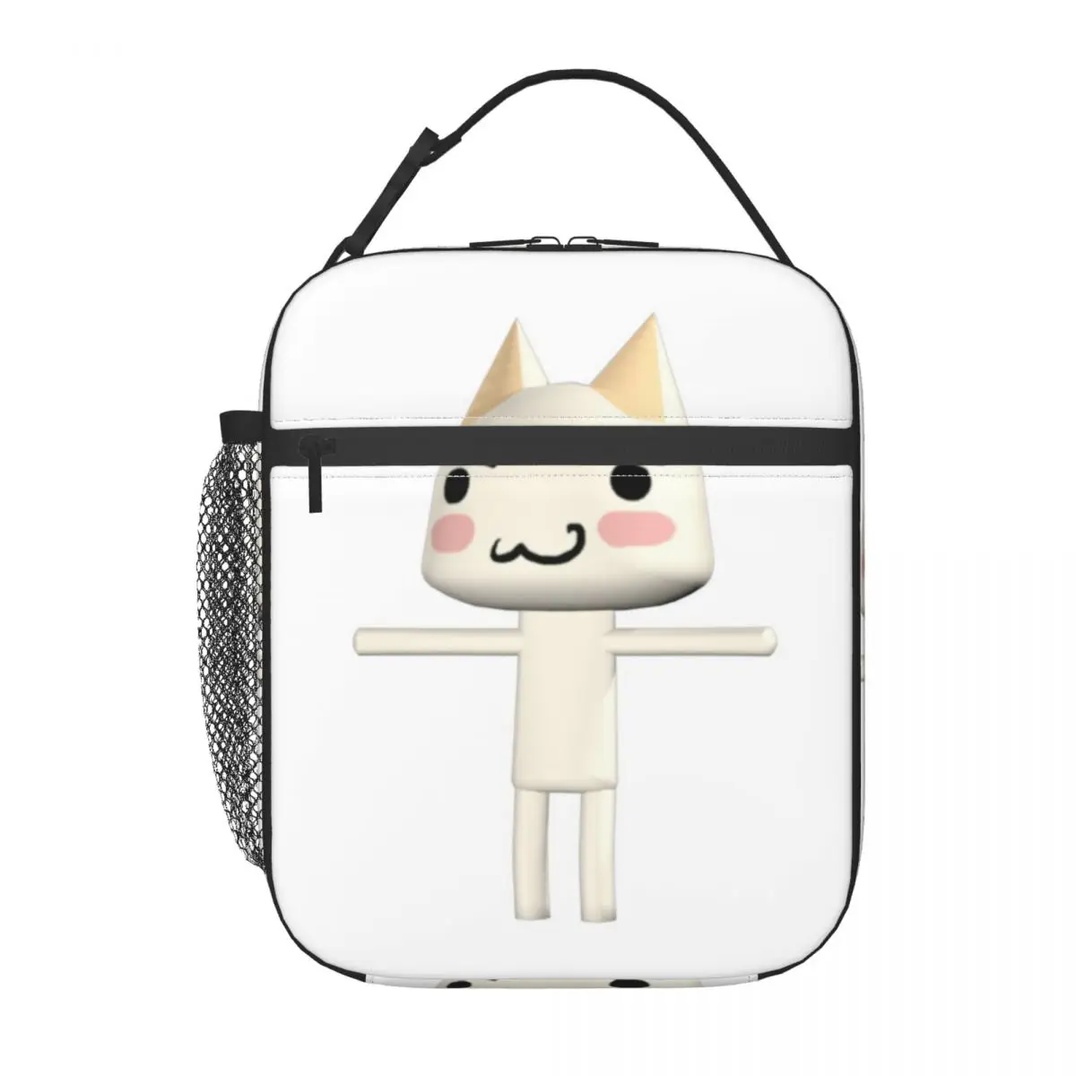 Cartoon Anime Games Toro Inoue Cat Insulated Lunch Bags for School Office Waterproof Cooler Thermal Lunch Box Women Children