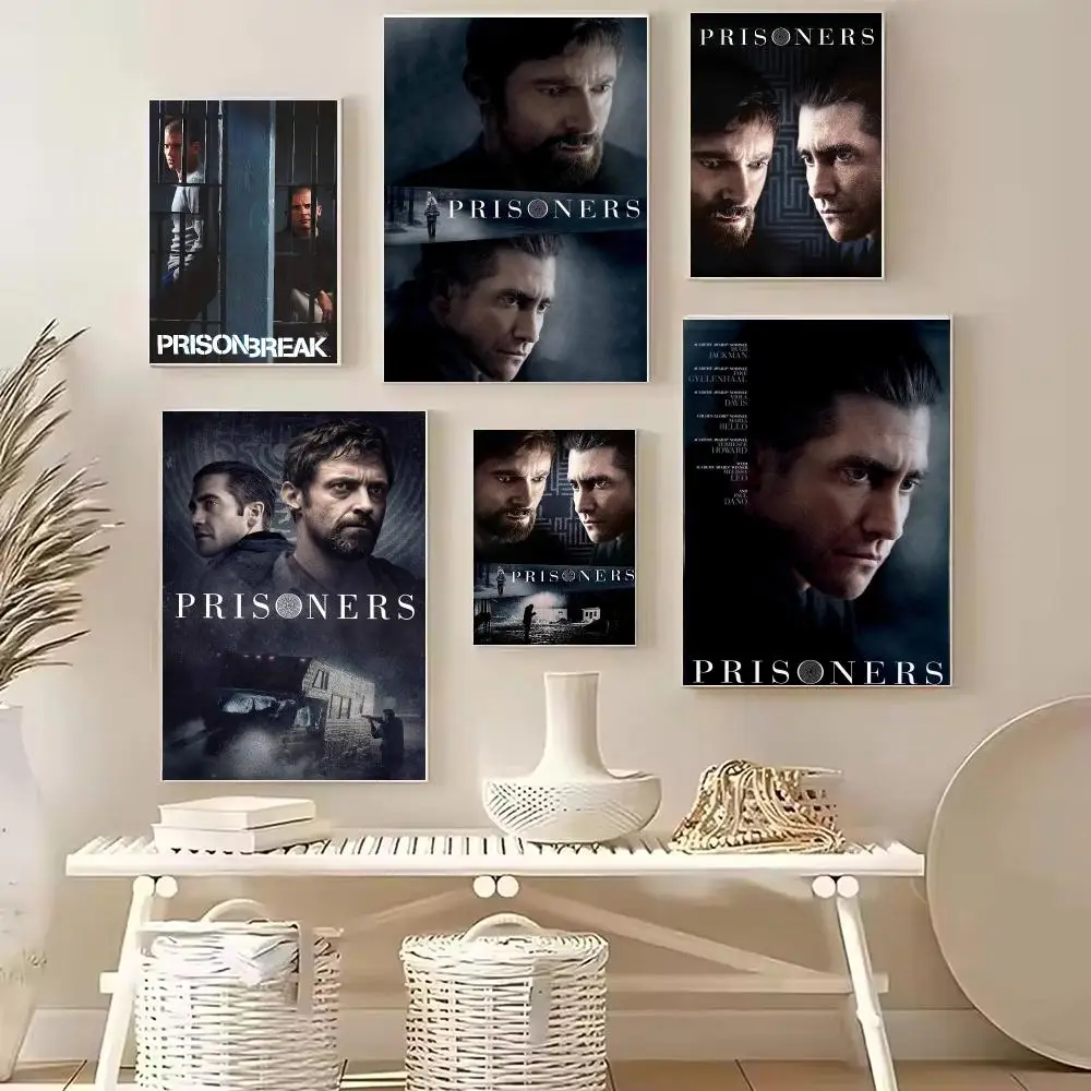 Thriller Movie P-Prisoners Poster PP Wall Decor Posters Celebrity Art Prints Aesthetic Wall Art Bedroom Office Home Gift