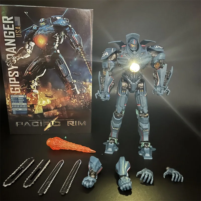 

Модель меха NECA Pacific Rim 2, странник мести может светить и перемещать игрушки собранное место