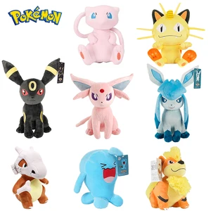 Pok MonstersMon Pocket Monsters Umbreon Meowth Cubone Wobbuffet Growlithe Mainan Mewah Anime Mew Hadiah Ulang Tahun untuk Anak-anak 12 pertumbuhan penjualan terbaik - №
