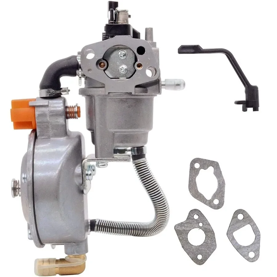 Dual Fuel Carburetor LPG NG For Honda GX160 GX200 168F 170F 6.5HP 7.5HP Engine Air Intake Fuel Delivery Kit Motorcycle Parts