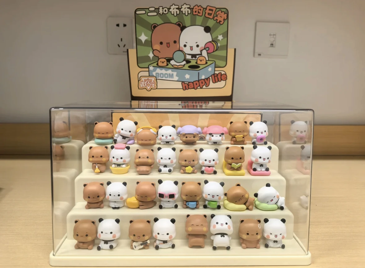 

Authorized cute mini blind box figurines of One Two and Bu Bu's daily life, trendy toys, peripheral gifts
