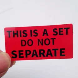 100pcs This is a Set Do Not Separate Stickers 2