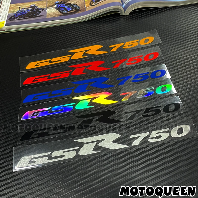 For SUZUKI GSR750 GSR 750 2X Motorcycle Body Shell Wheels Fairing Label Helmet Tank Pad Logo Decor Reflective Decals Stickers