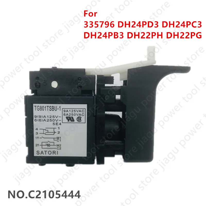 Interruptor Genuíno para Hitachi Martelo Rotativo 335796 Dh24pd3 Dh24pc3 Dh24pb3 Dh22ph Dh22pg C2105444