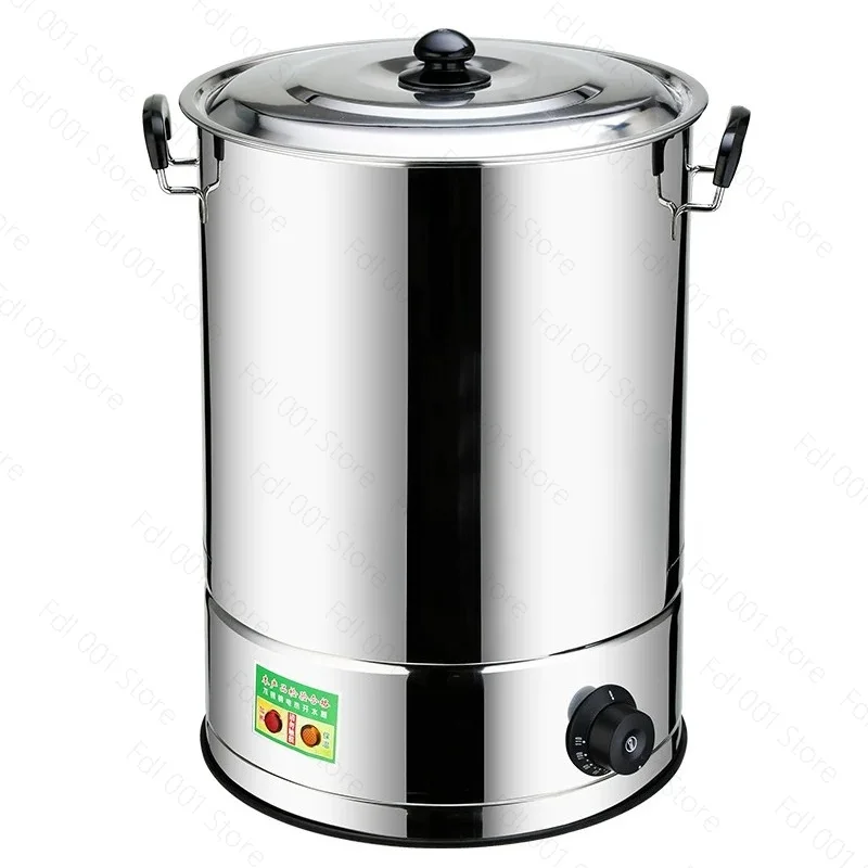 Stainless Steel Electric Hot Water Bucket Large Capacity Automatic Water Boiling Barrel Insulation