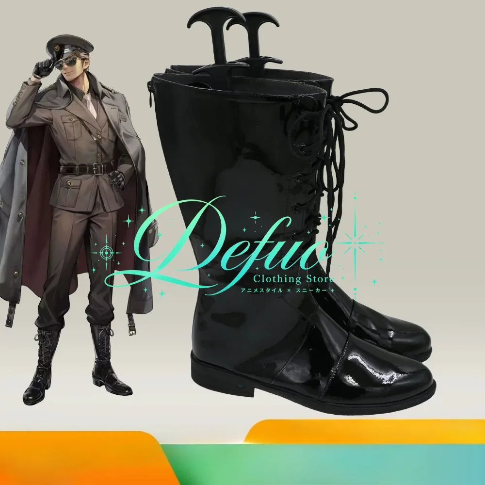 Anime Legend Commander Role Playing Boots Game Custom Battle Shoes Uniform Halloween Men's Wear