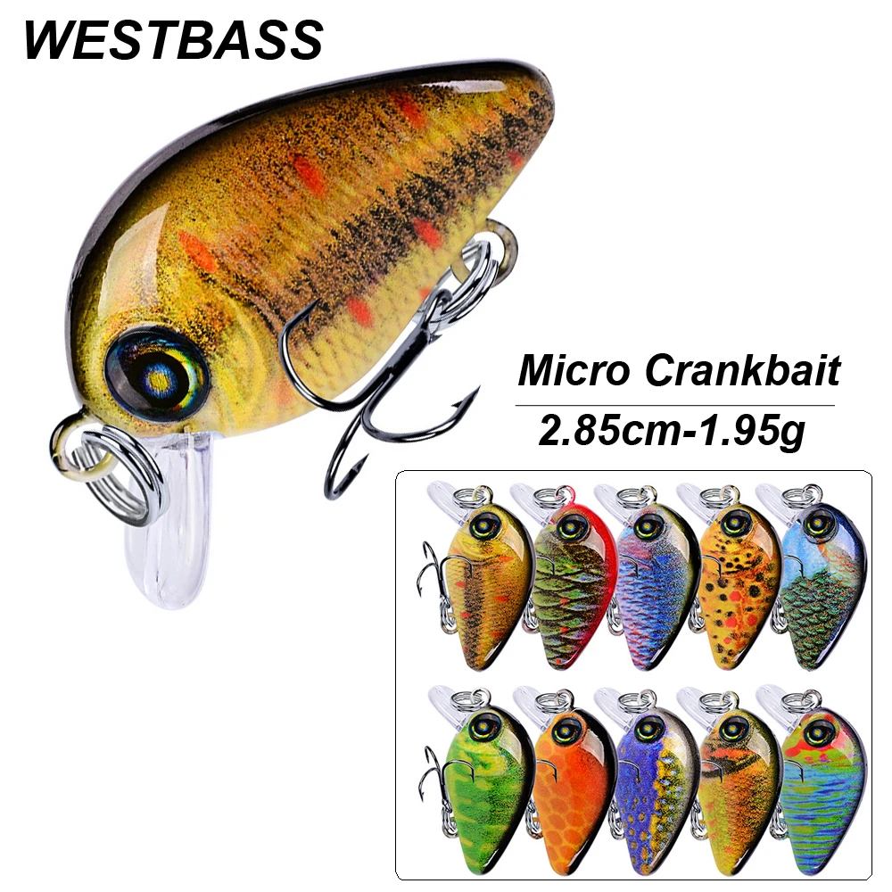 westbass-1-шт-micro-minnow-bait-285-см-195-г-плавающая-рыболовная-приманка-topwater-crankbait-bass-wobbler-mini-swimbait-isca-pesca-lurre