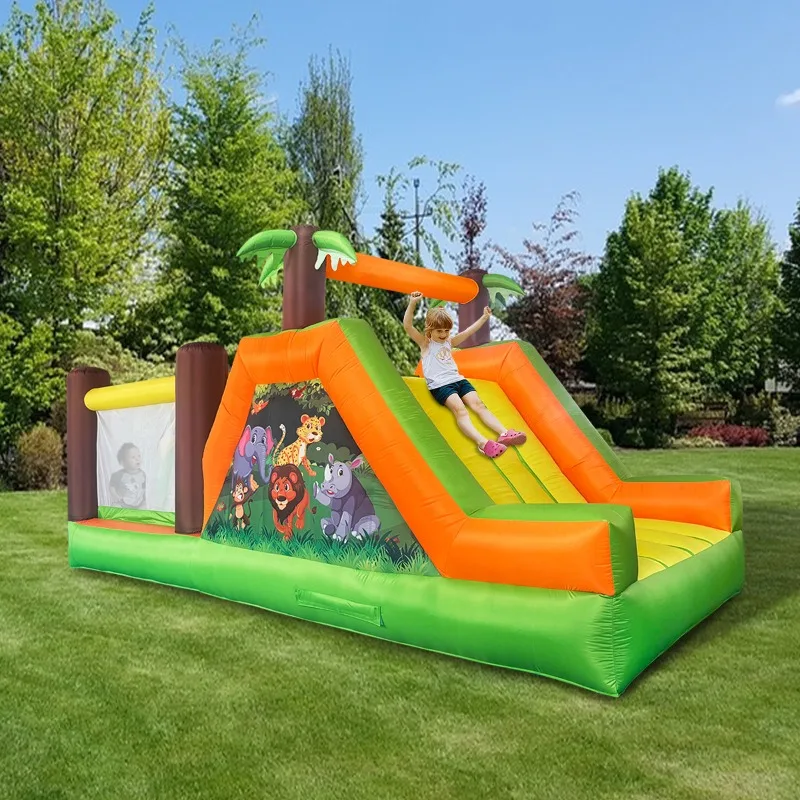 Inflatable slide Inflatable trampoline, inflatable castle slide obstacle wholesale large oversized