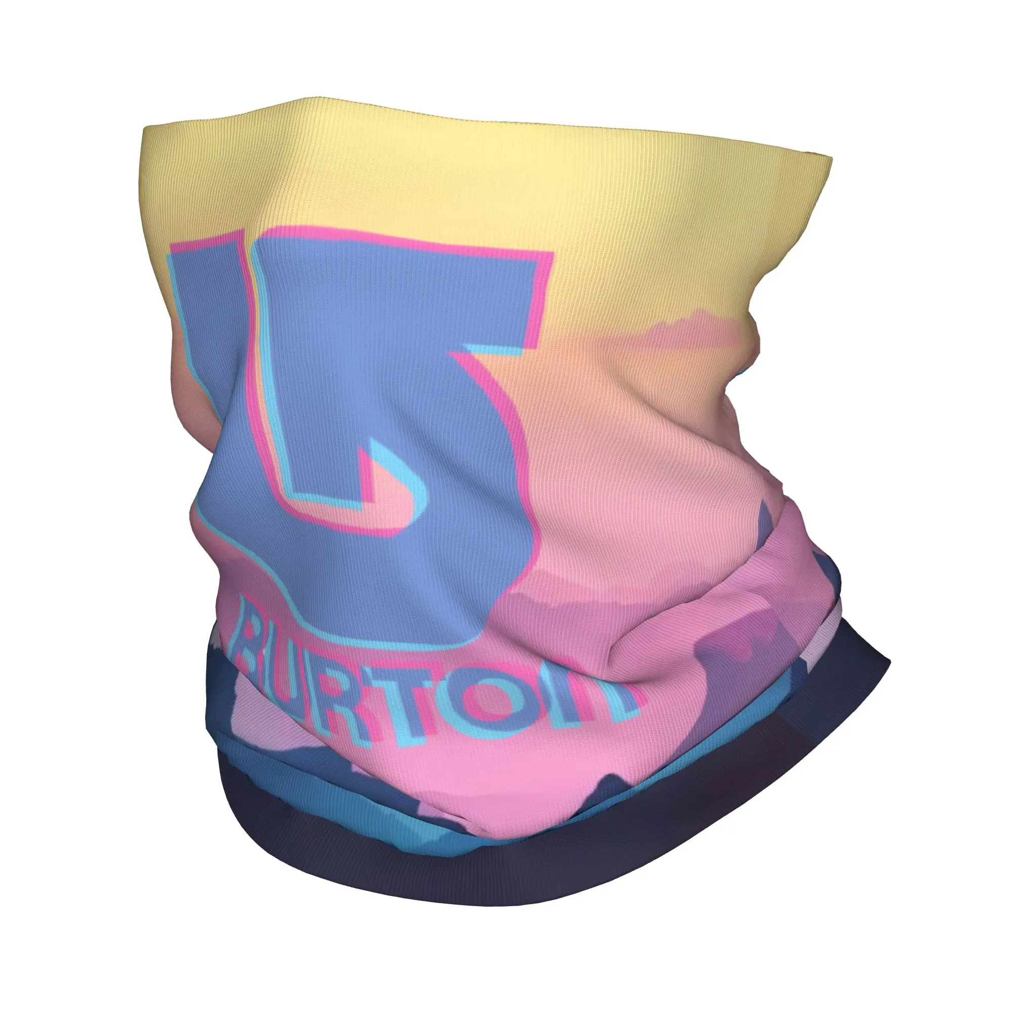 مخصص B-Burtons شعار باندانا الرقبة أدفأ الرجال النساء الشتاء التزلج المشي لمسافات طويلة وشاح الجراب نمط الموضة الرياضة واقي الوجه #1