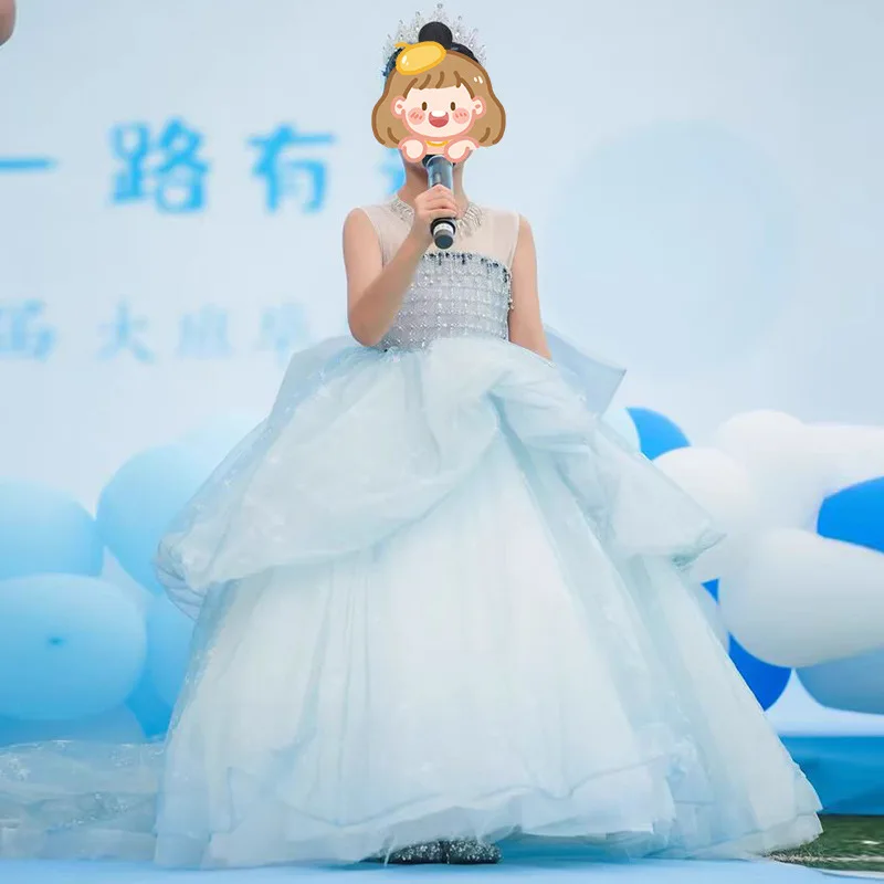女の子のためのエレガントなフォーマルガラドレス,ボールガウン,花嫁介添人ドレス,ウェディングドレス,フォーマルなイベント