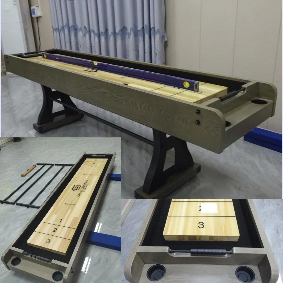 latest versionshuffleboard 9 feet2.7meters shuffleboard ball curling sports and leisureequipment scoring ball elderly recreation