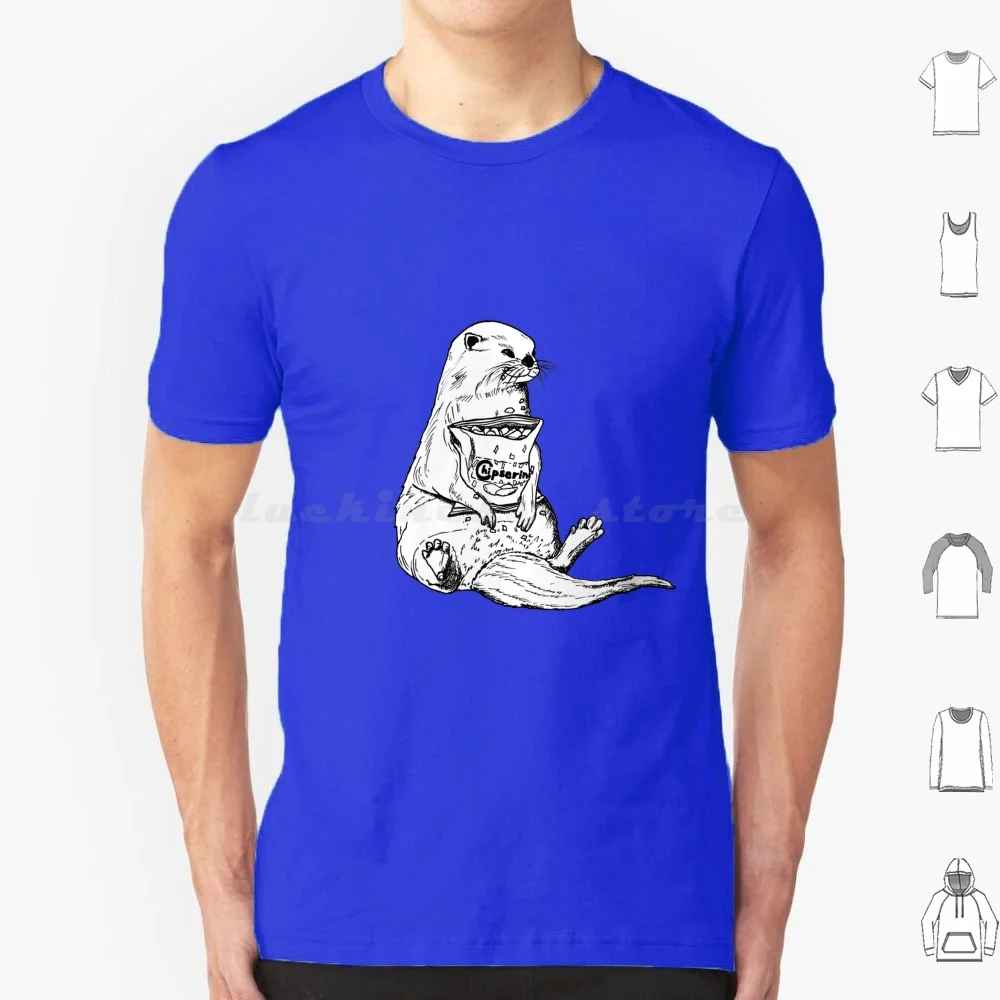 Snack T Shirt Men Women Kids 6xl Otter Inktober 2022 Snack Chips Crisps Cute Animal Cute Animal Kawaii Adorable Beaver Penguin