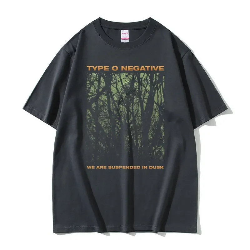 Rock Band Type O Negative Suspended In Dusk Essential T-shirt Men Women Fashion Casual Tshirt Male Vintage Oversized Tops Tees