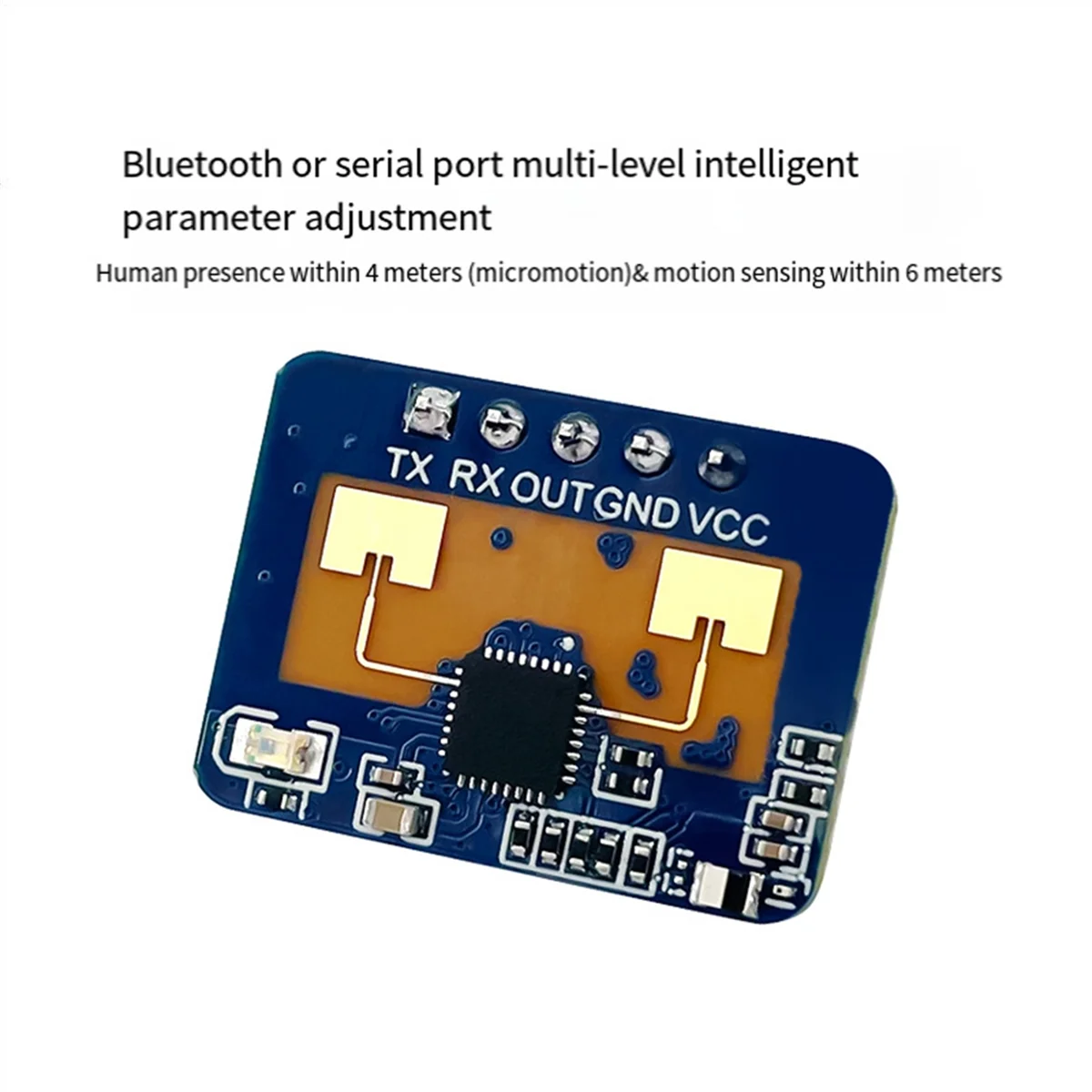 Módulo de detecção de movimento do sensor de radar de presença humana 24G mmWave LD2410C