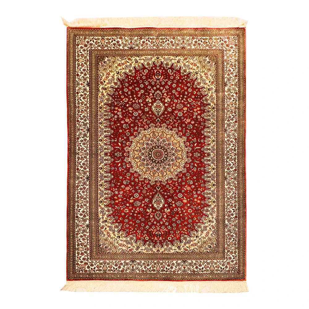 

2.5x4ft best selling traditional persian design carpet 100% handmade silk carpet persian silk rug