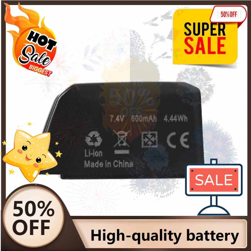 SWZY 7.4V 600mAh for SRAM Force XX1 X01 GX Eagle AXS Rival Red Black Axs Etap RockShox Reverb Front and Rear Derailleurs