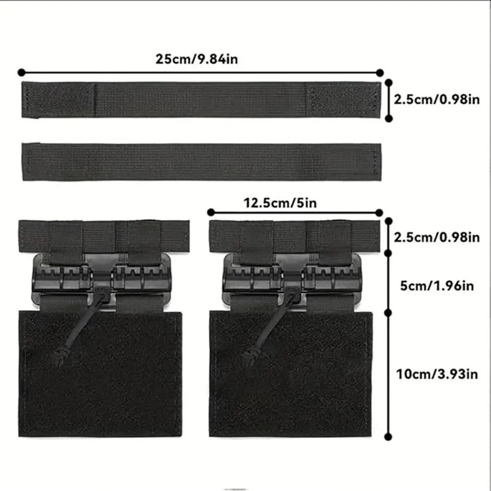 

Тактический жилет: набор быстросъемных пряжек, универсальные боковые ремни MOLLE для жилетов JPC, CPC, NCP, XPC, 420