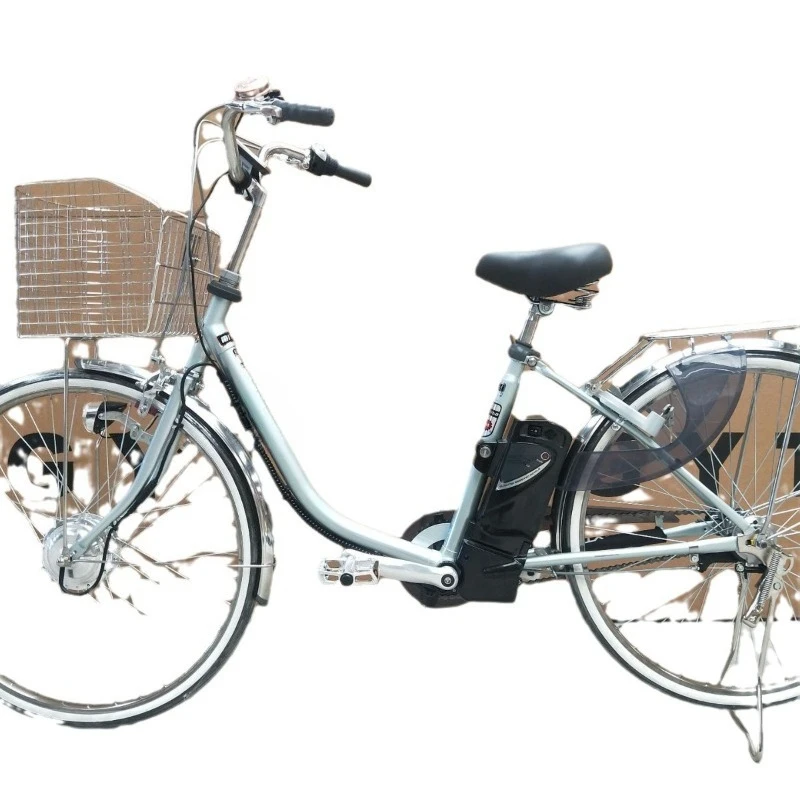 

26-inch electric assist bicycle with three-speed induction light unisex light cycling bicycle