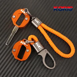 For Ktm Duke RC125 RC200 RC390 RC 125 200 250 390 Motorcycle Key Cover Case Shell Cap Keychain Keyring Parts