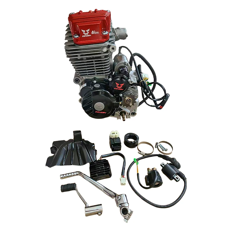 

CB50R Zongshen Dirt Bike Engine 4-Stroke 250cc Air-Cooled Off-Road Motorcycle Engine Assembly 172MM 250cc Motorcycle Engine