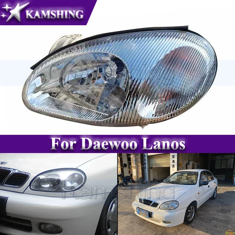 

Kamshing Front Bumper Headlight For Daewoo Lanos Front Head Light Headlamp Head Lamp