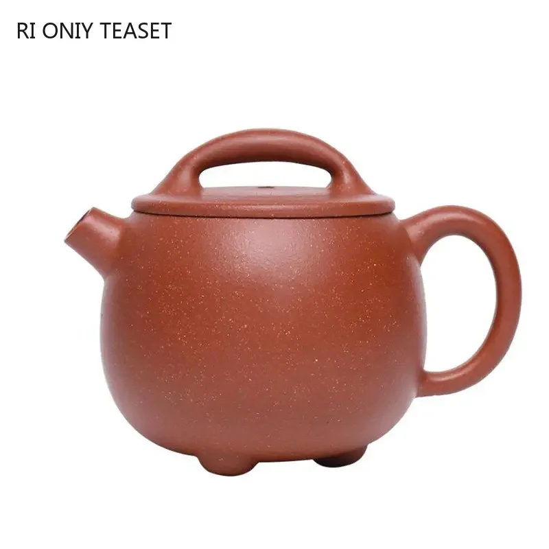 160ml Chinese Yixing Purple Clay Teapots High-end Tea Pot Kettle Tea Infuser Famous Artists Handmade Raw Ore Zisha Teaware