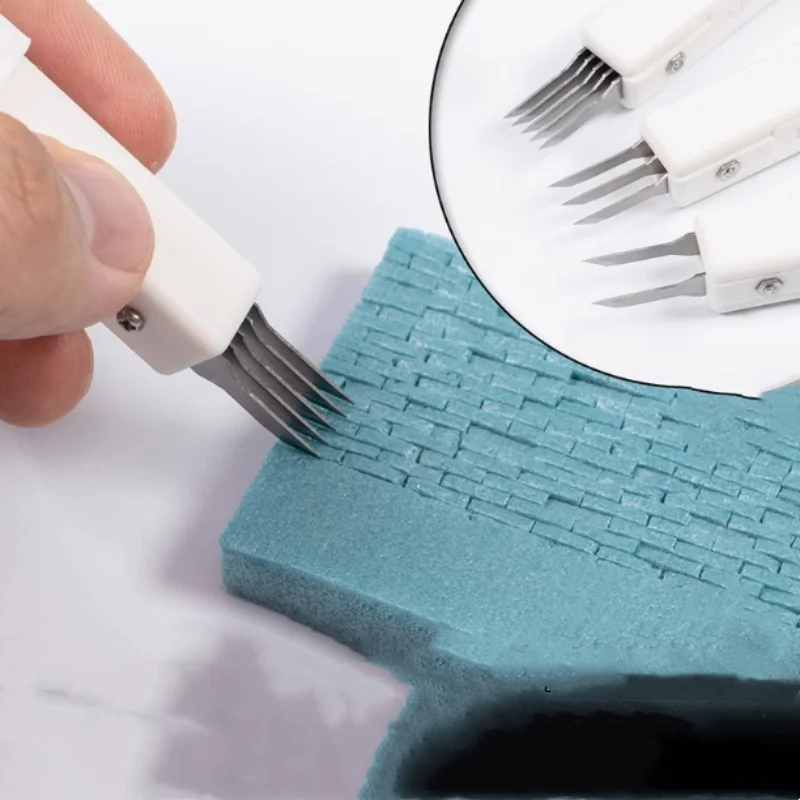 Model Tools Model Brick Grabber for Dioramas Parallel Isometric Cutter for All Scale Plastic Model Hobby DIY