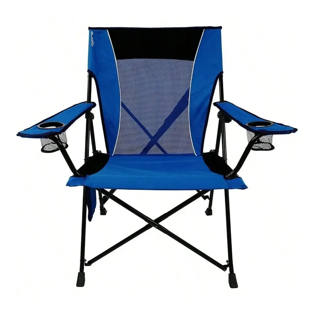 

Lock Folding Camp Chairs Versatile For Sports Outdoors And Lawns Locks Positions Maldives Blue