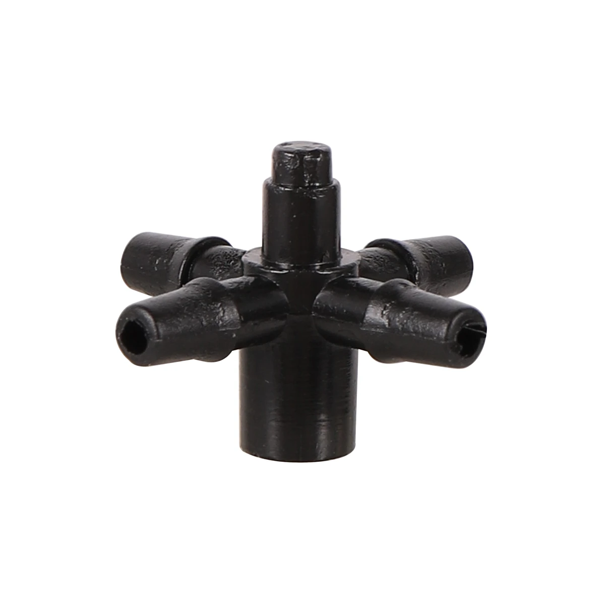 3/5mm Barbed 2/3/5-Way Water Diverter Connector Arrow-Shaped Black Muti-Way Joint Home Yard Drip Irrigation System Pipe Fittings