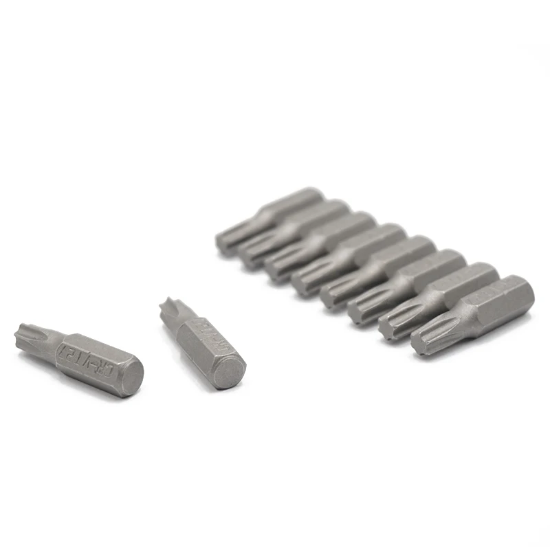 10pcs 25mm 1/4 Torx T27 Screwdriver Bit Set Repair Tools ScrewdriversKit Hex Shank Drill Bit For Power Household Hand Tools