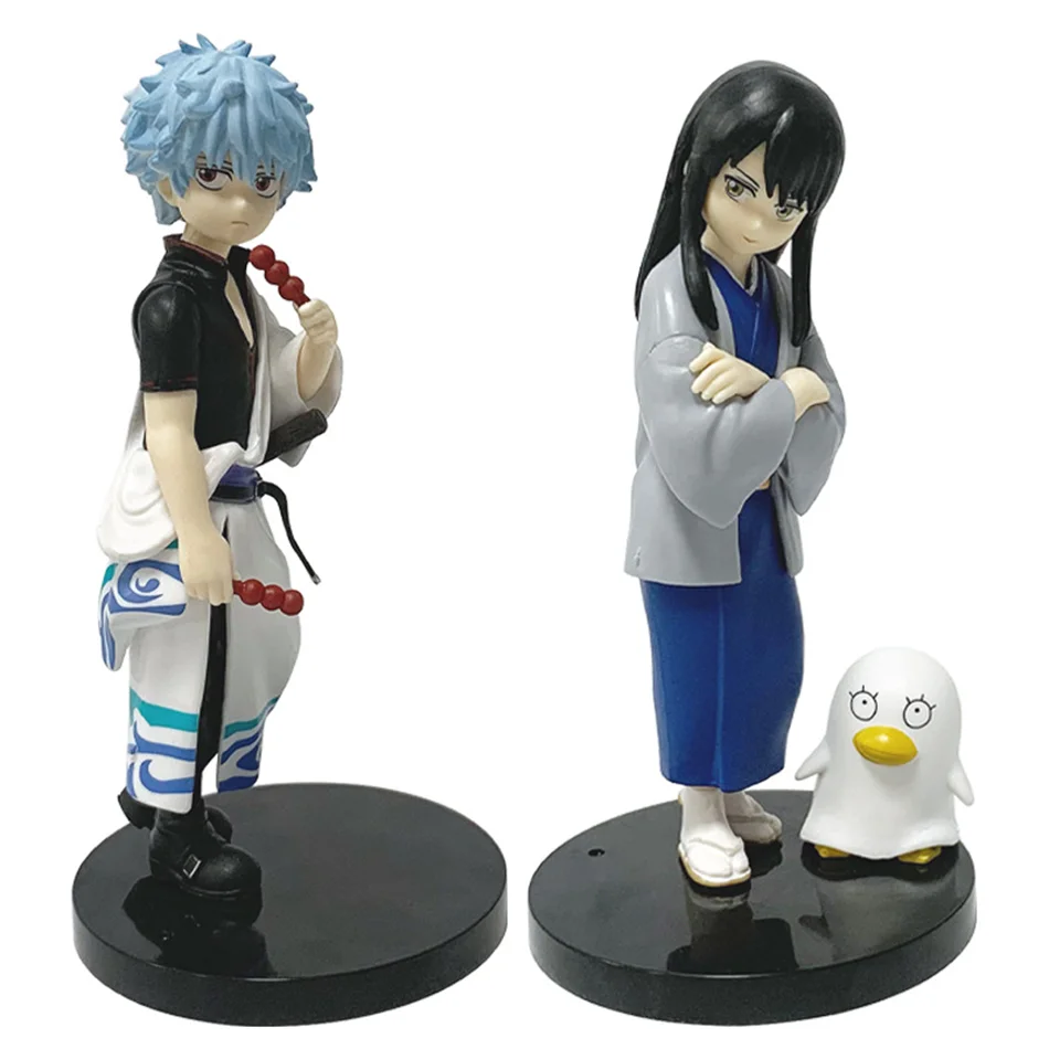 ฟิกเกอร์อนิเมะกินทามะ ซากาตะ กินโทกิ คัตสึระ โคตารุ ขนาด 14 ซม. ของสะสม ของตกแต่ง ของเล่น ของขวัญ