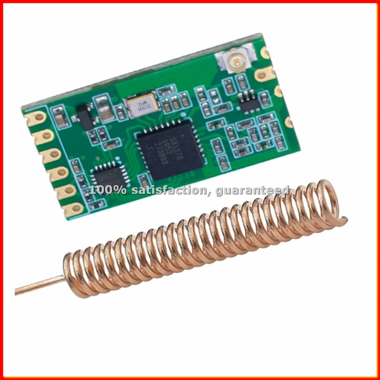 -14 Wireless Module 433MHz Receiving and Transmitting 1km Serial Communication Data Transmission Si4438 Networking-ABLM