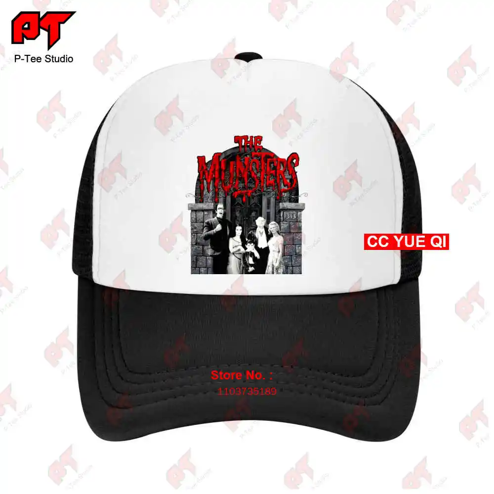 Universal The Munsters Family Portrait Red Logo Baseball Caps Truck Cap 79EA