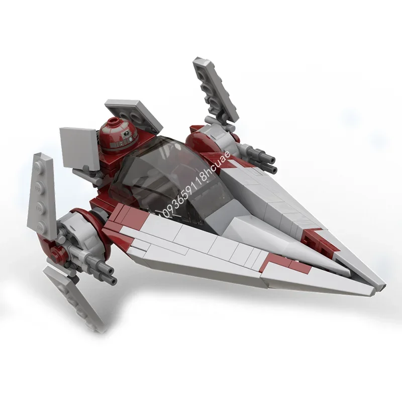 

132 детали MOC Republic V-WING Star Battle: конструктор для развития, обучающие кирпичики, игрушка для детей на день рождения, рождественский подарок