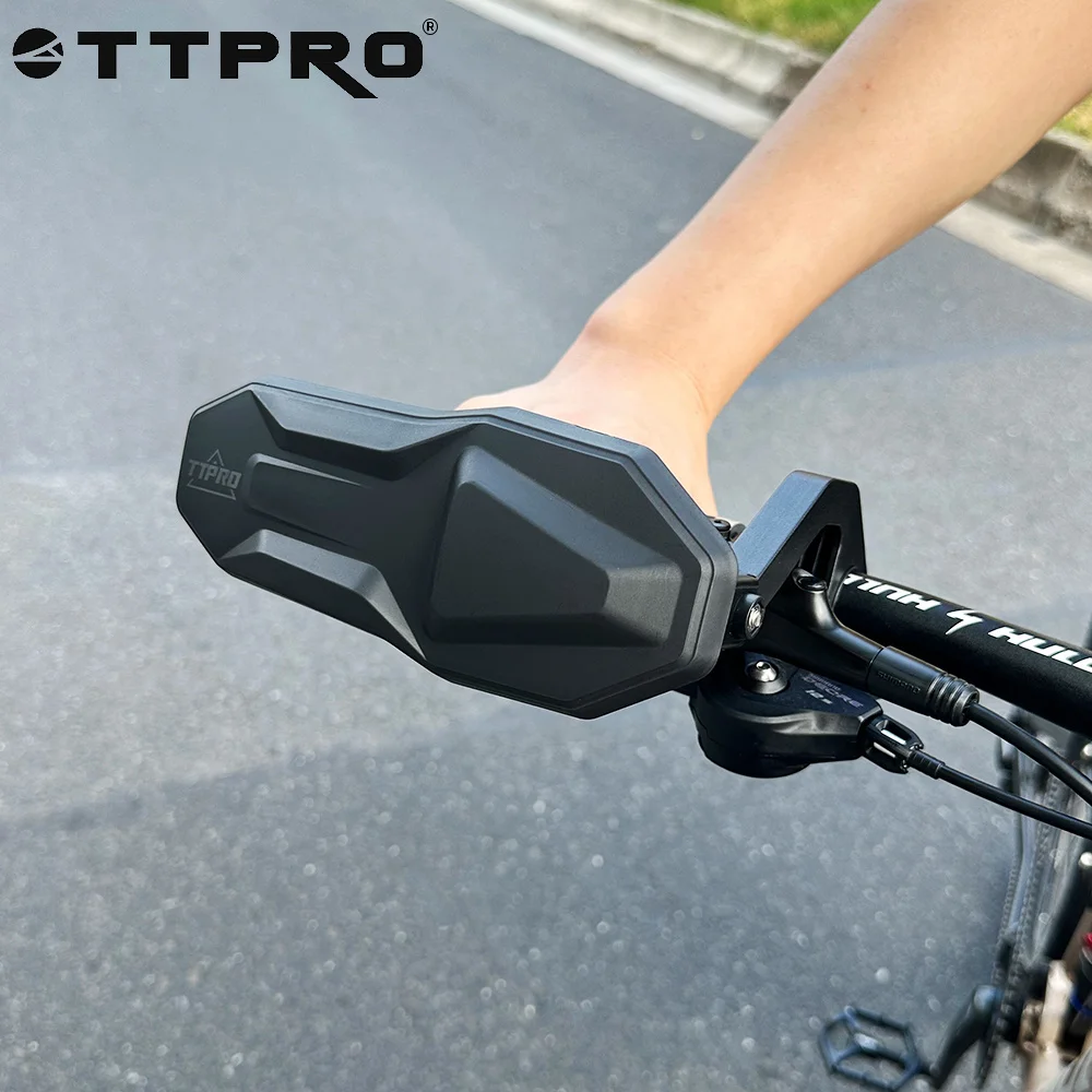 

TTPRO ветрозащитная защита для рук для горного велосипеда, защита для руля шоссейного велосипеда MTB, прочный аксессуар, улучшенная защита захвата