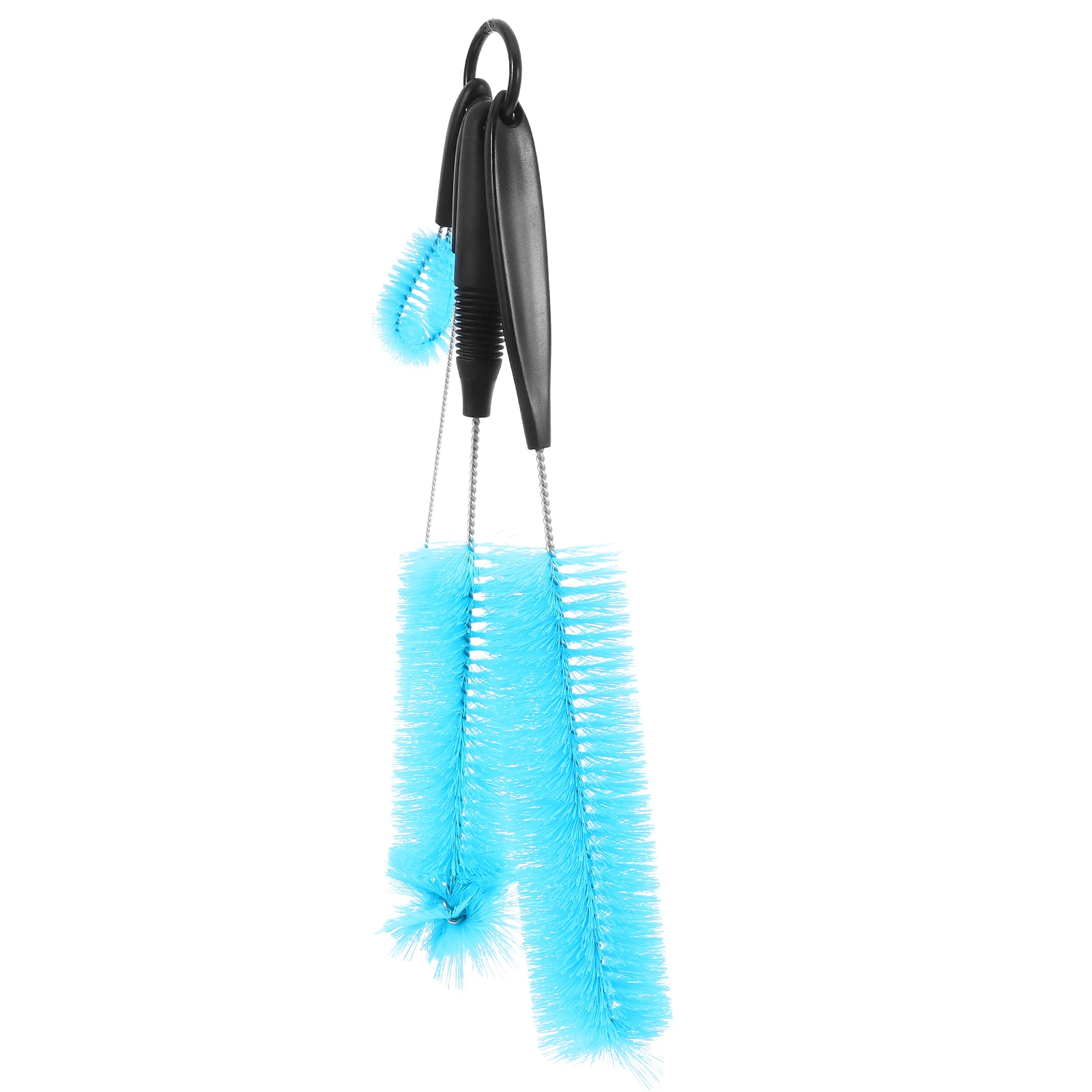 

4 Pcs Brush Long H Stainless Steel Long H Cup Brush Nylon Cleaning Scrubbers Bottle Glass Jar Water Household