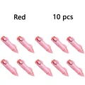 10pcs red