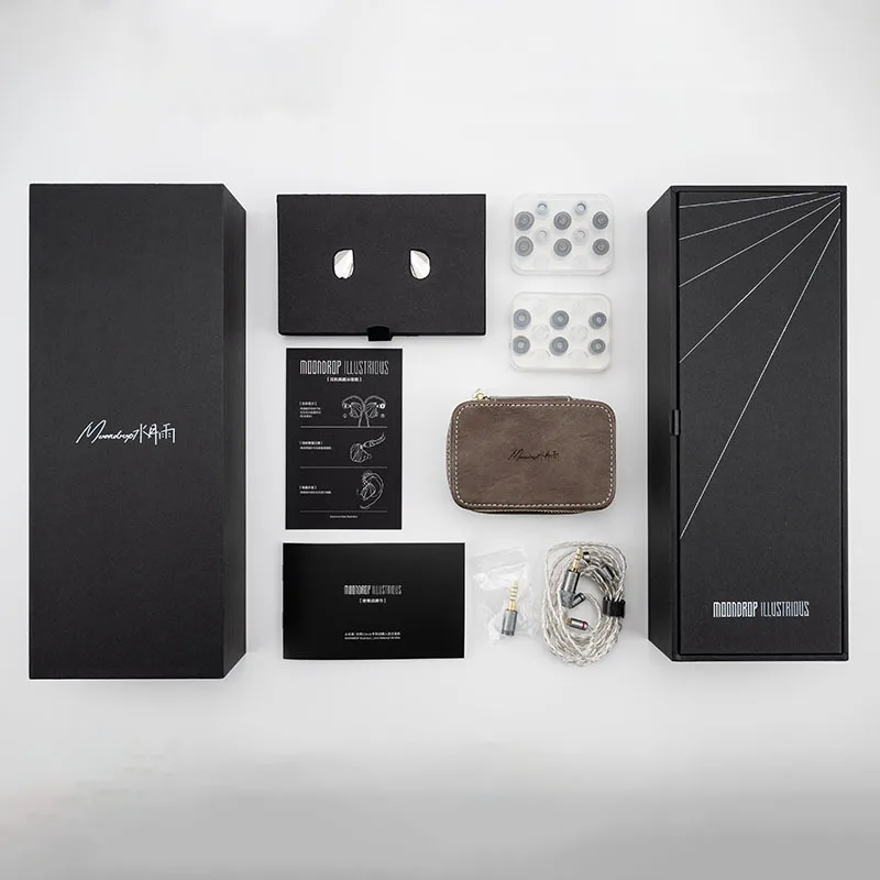 MOONDROP ILLUSTRIOUS سماعة 11 ملم سائق ديناميكي داخل الأذن سماعات مرجع Porfessional Studio HIFI سماعة رأس سلكية