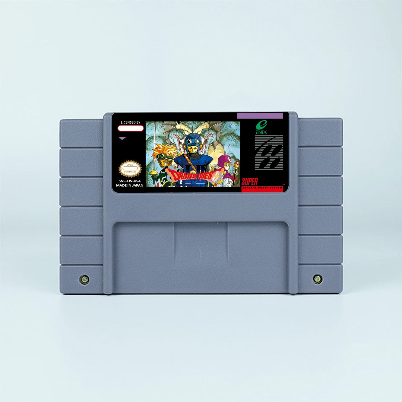 بطاقة لعبة Dragon Quest-I و II RPG لـ SNES ، وحدات تحكم لعبة 16 بت مع صندوق البيع بالتجزئة ، خرطوشة ألعاب الفيديو ، EUR PAL ، الولايات المتحدة الأمريكية ، NTSC