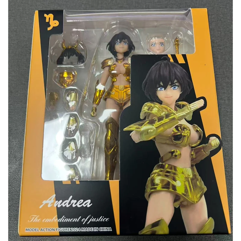 

Фигурка Saint Seiya Mythical Cloth EX: Андреа, Дева (Каприкорн), аниме-фигурка рыцаря Зодиака, коллекционная фигурка из серии Great Toys Cloth Contract