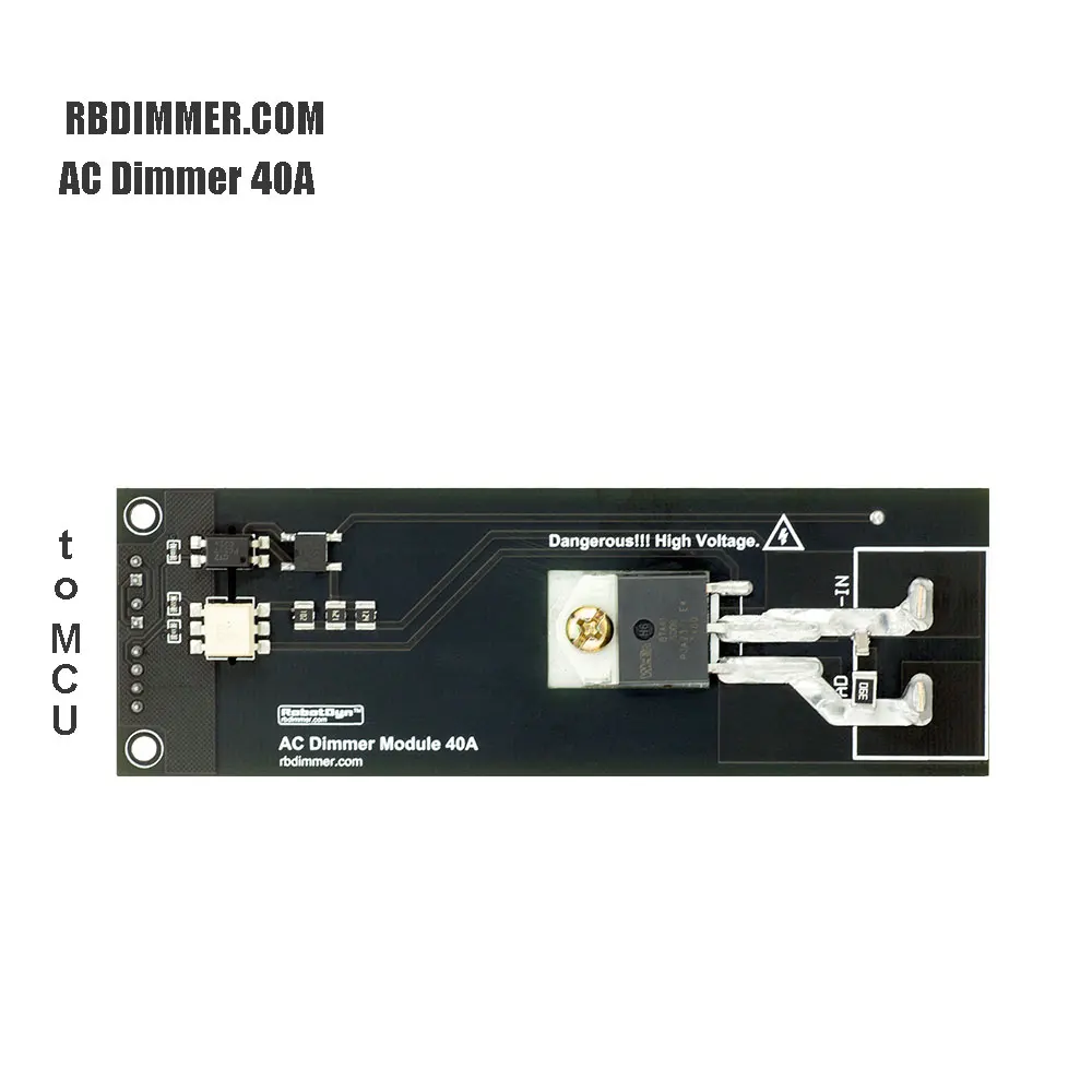 Dimmer-Wechselstrom modul für 40a 600V hohe Last, 1 Kanal, 3,3 V/5V Logik