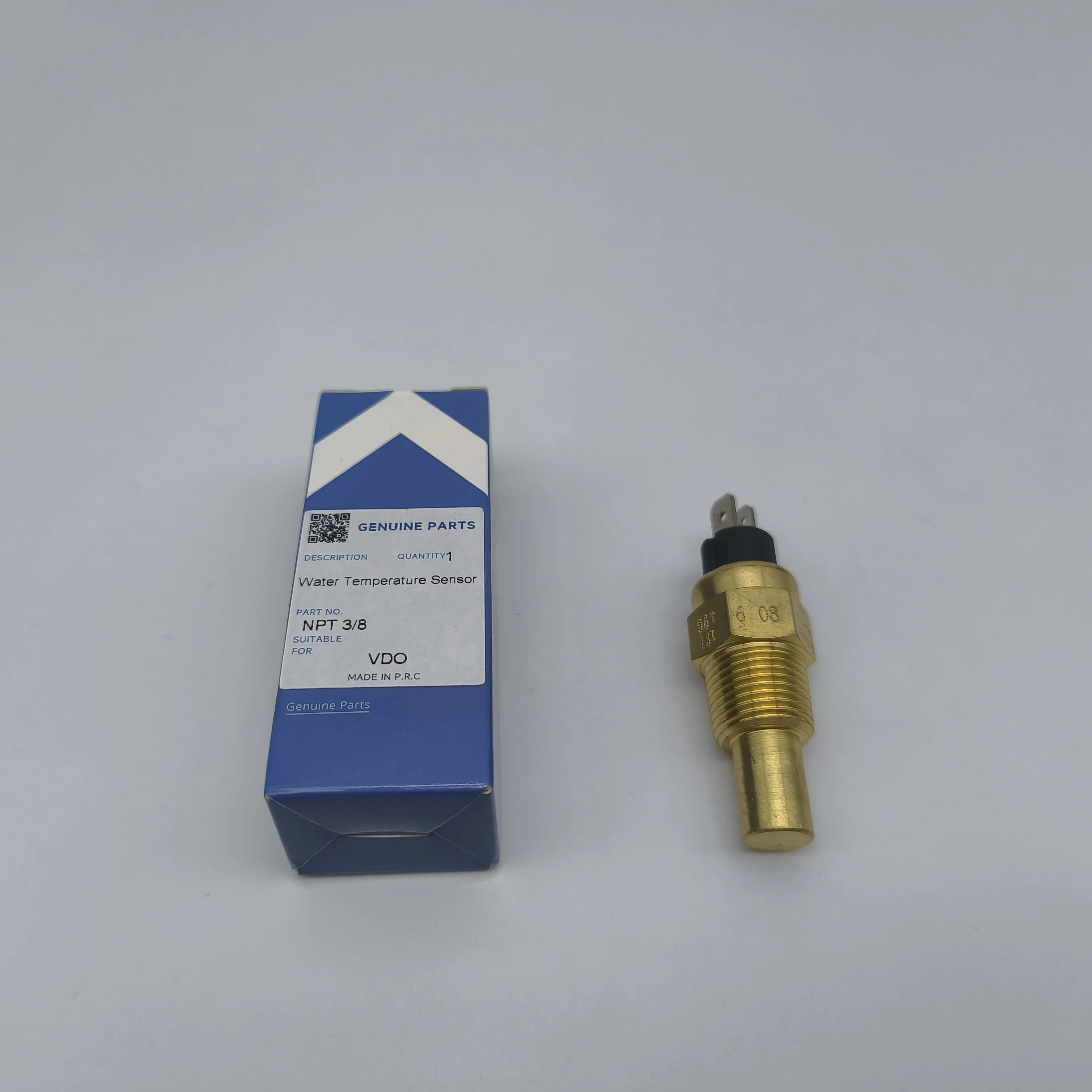 VDO 3/8 NPT 17mm Thread Diesel Engine Oil and Water Temperature Sensor WESPC . Suitable for Generator Set Part