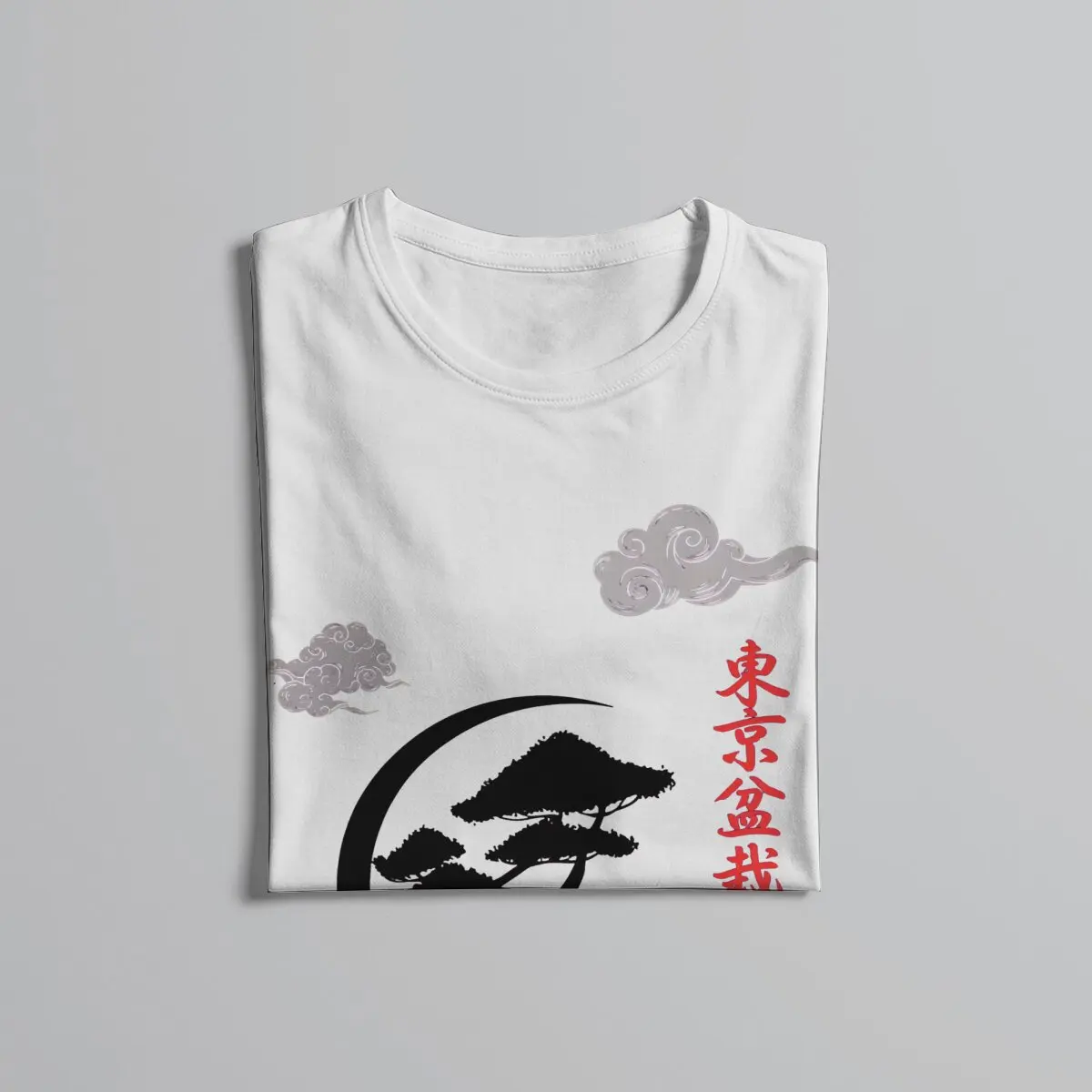 Enso Circle And Bonsai  Japanese Art Oriental Bonsai Harmony T Shirt Grunge Men's Tees Summer Cotton Clothing Harajuku Crewneck image 5