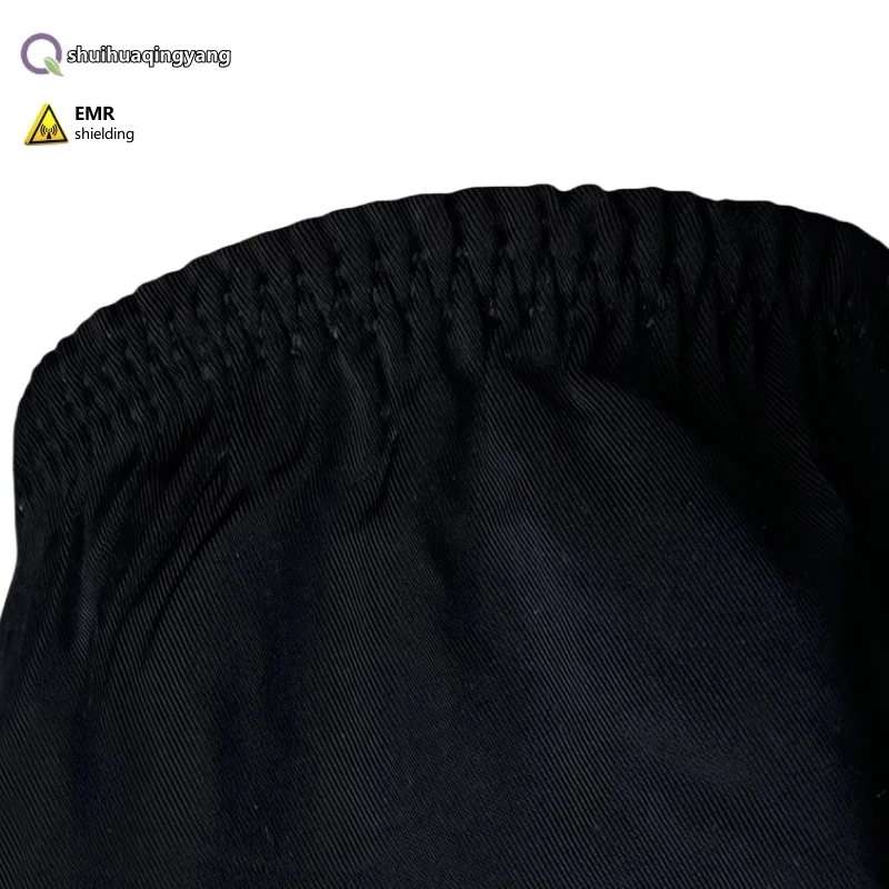 طبقة داخلية واقية من الإشعاع الكهرومغناطيسي 100% جوارب من الألياف الفضية مضادة للبكتيريا وقابلة للغسل للرجال والنساء #4