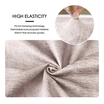 Potah na barovou židli s krátkým opěradlem, potahy na barové židle, potahy na sedadla, hotelové bankety, strečové, silné, nové, látkové, potah na malou židli 10 nejlepší prodej chrániče nohou barových židlí Home Depot - №3