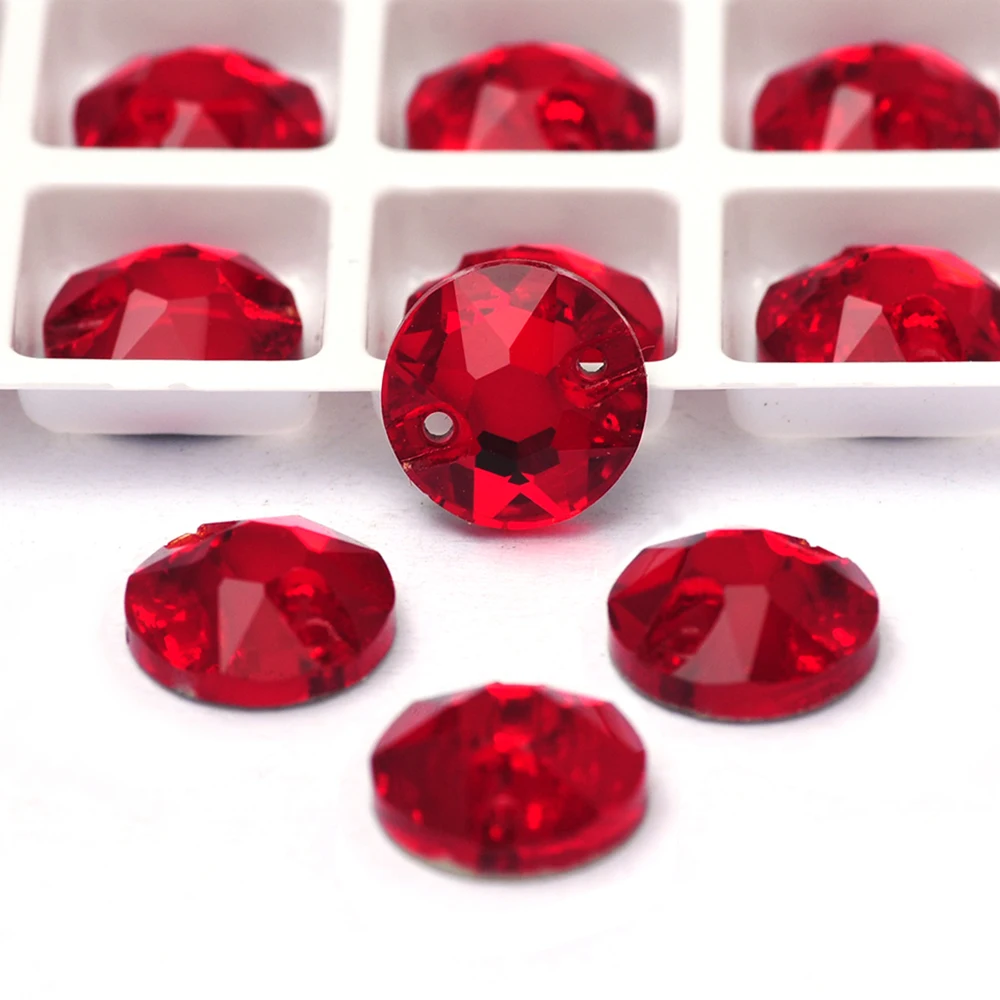 PUBRILEX Glas K9 Nähsteine Strass mit abgeschrägten Kanten XIRIUS Flache Rückseite Aufnähbare Strasssteine für Kleidung, Taschen und Accessoires – Detail 5