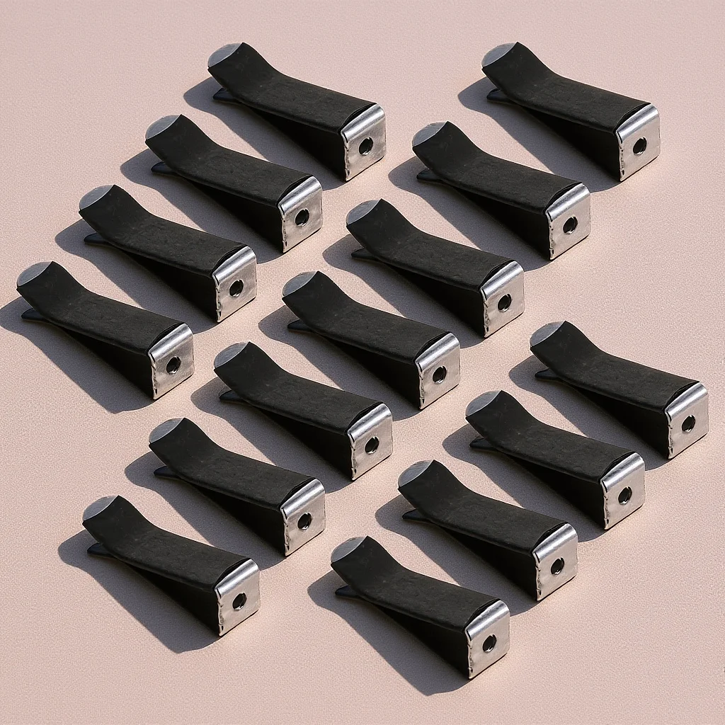 

30 Air Vent Clips Strong Hold Black Finish Car Outlet Perfume Clip for Interior Car Accessories Setup
