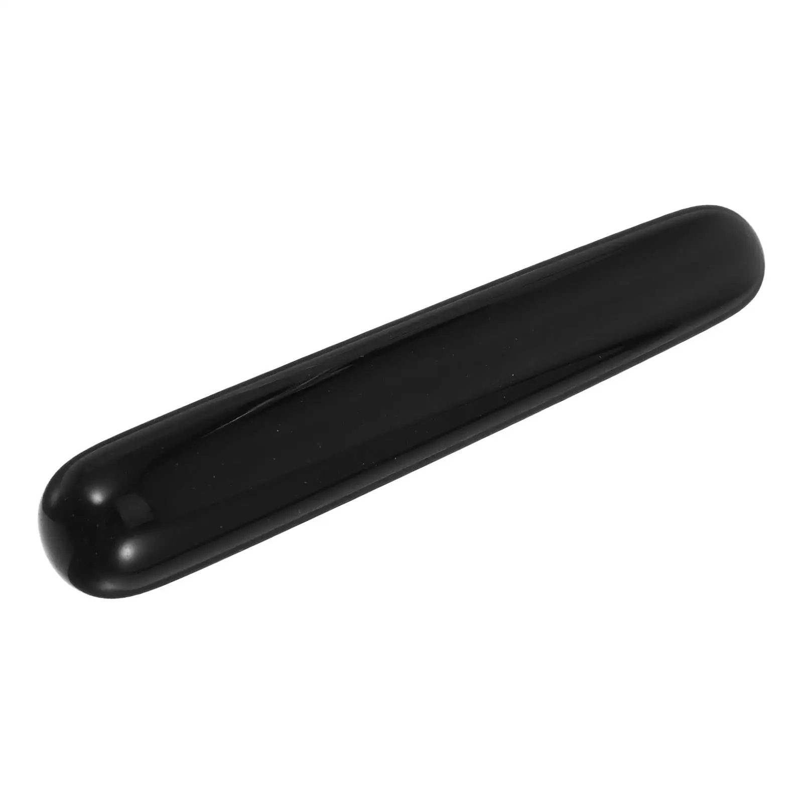 

Obsidian Massage Stick Natural Black Facial Body Scraper Guasha Tool Portable Massager Safe Nonirritating Home Use
